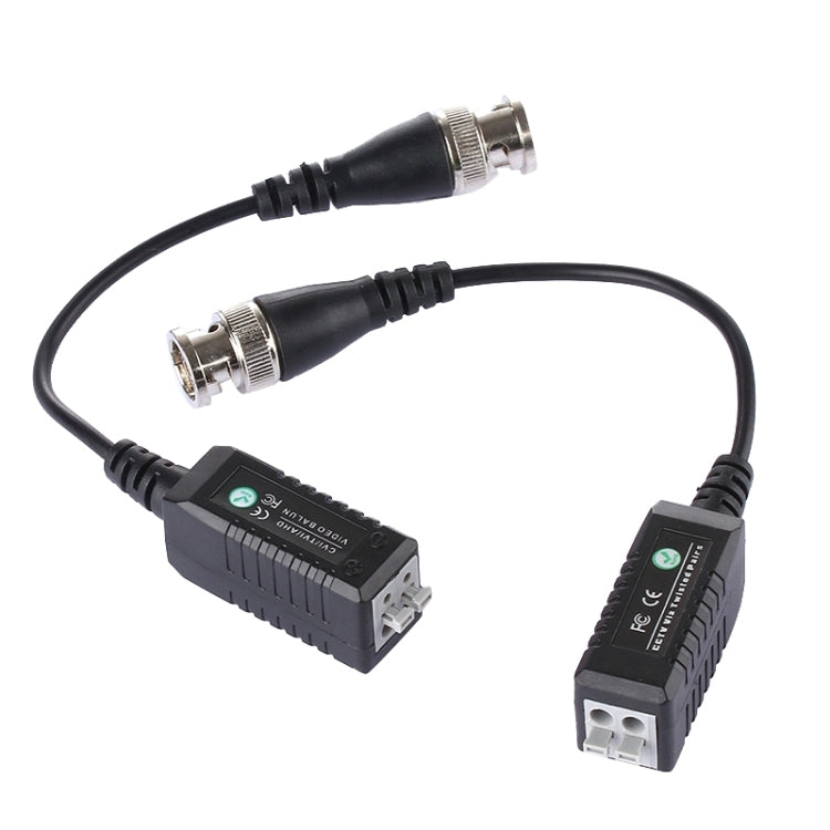 2 PCS HD 302B Coaxial CVI/TVI/AHD 1CH Passive Transceiver Video Balun, 302B 2 PCS HD 302B Coaxial CVI/TVI/AHD 1CH Passive Transceiver Video Balun, 302B